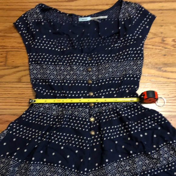 Navy blue patterned romper - Picture 4 of 6